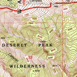 United States Geological Survey Salt Mountain, UT (1998, 24000-Scale) digital map