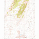 United States Geological Survey Salt Wells, UT (1968, 24000-Scale) digital map