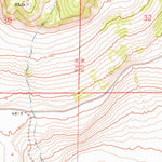 United States Geological Survey Salt Wells, UT (1968, 24000-Scale) digital map
