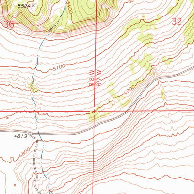 United States Geological Survey Salt Wells, UT (1968, 24000-Scale) digital map