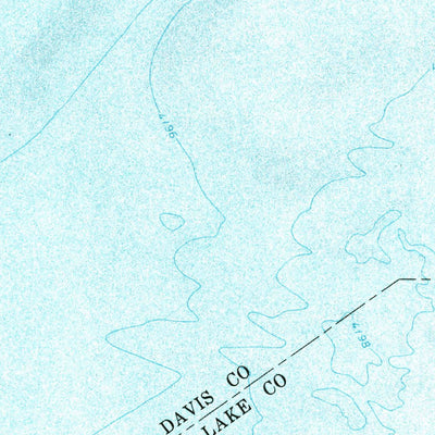 United States Geological Survey Saltair NE, UT (1972, 24000-Scale) digital map