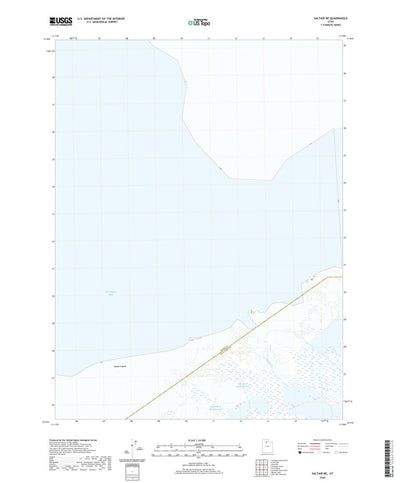 United States Geological Survey Saltair NE, UT (2020, 24000-Scale) digital map