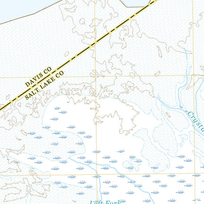 United States Geological Survey Saltair NE, UT (2020, 24000-Scale) digital map