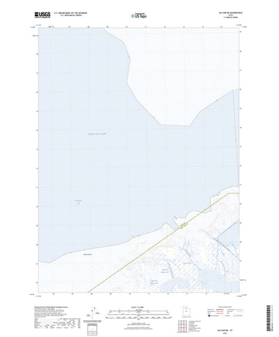 United States Geological Survey Saltair NE, UT (2023, 24000-Scale) digital map