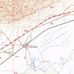 United States Geological Survey Saltdale, CA (1943, 62500-Scale) digital map
