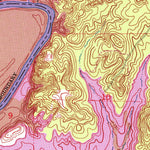United States Geological Survey Salter Creek, LA-TX (1954, 24000-Scale) digital map