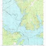 United States Geological Survey Salter Creek, LA-TX (1985, 24000-Scale) digital map