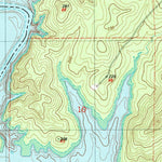 United States Geological Survey Salter Creek, LA-TX (1985, 24000-Scale) digital map