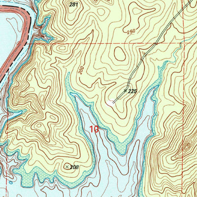 United States Geological Survey Salter Creek, LA-TX (2003, 24000-Scale) digital map