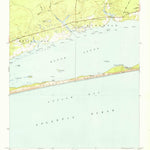United States Geological Survey Salter Path, NC (1951, 24000-Scale) digital map