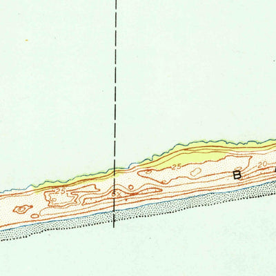 United States Geological Survey Salter Path, NC (1951, 24000-Scale) digital map