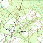 United States Geological Survey Salters, SC (1990, 24000-Scale) digital map