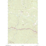 United States Geological Survey Saltese, MT (2020, 24000-Scale) digital map