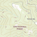 United States Geological Survey Saltese, MT (2020, 24000-Scale) digital map