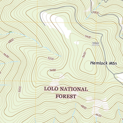 United States Geological Survey Saltese, MT (2020, 24000-Scale) digital map