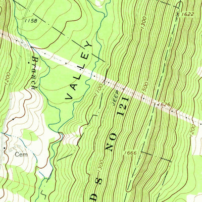 United States Geological Survey Saltillo, PA (1968, 24000-Scale) digital map