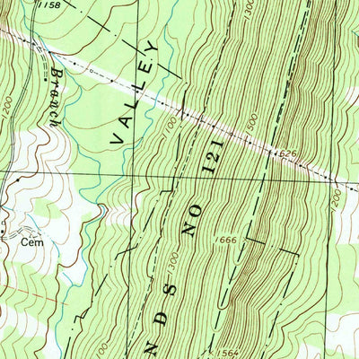 United States Geological Survey Saltillo, PA (1994, 24000-Scale) digital map