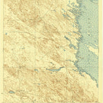 United States Geological Survey Saltillo Ranch, TX (1923, 62500-Scale) digital map