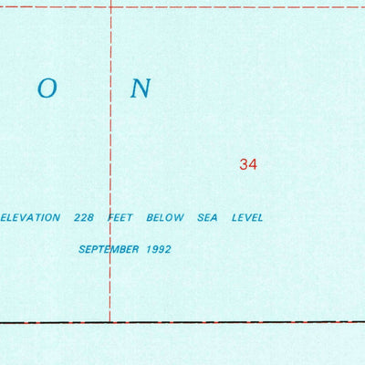 United States Geological Survey Salton, CA (1992, 24000-Scale) digital map
