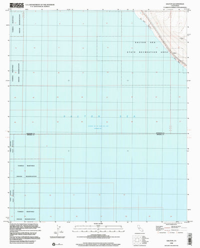 United States Geological Survey Salton, CA (1998, 24000-Scale) digital map