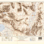 United States Geological Survey Salton Sea, CA-AZ (1954, 250000-Scale) digital map