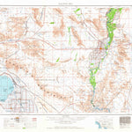 United States Geological Survey Salton Sea, CA-AZ (1965, 250000-Scale) digital map