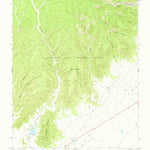 United States Geological Survey Saltpeter Mountain, NM (1971, 24000-Scale) digital map