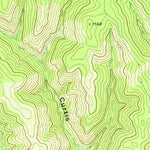 United States Geological Survey Saltpeter Mountain, NM (1971, 24000-Scale) digital map