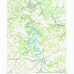 United States Geological Survey Saltsburg, PA (1964, 24000-Scale) digital map