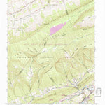 United States Geological Survey Saltville, VA (1958, 24000-Scale) digital map