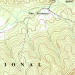 United States Geological Survey Saltville, VA (1958, 24000-Scale) digital map