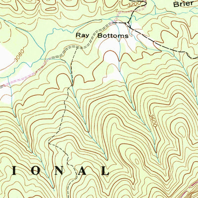 United States Geological Survey Saltville, VA (1958, 24000-Scale) digital map