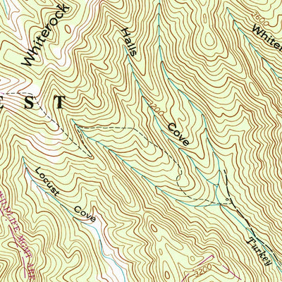 United States Geological Survey Saltville, VA (1958, 24000-Scale) digital map