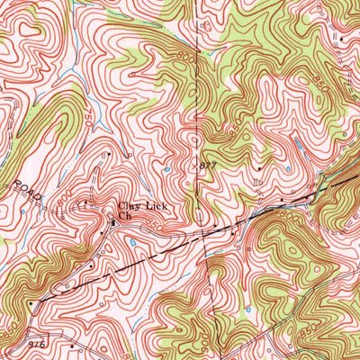 United States Geological Survey Salvisa, KY (1967, 24000-Scale) digital map
