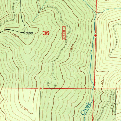 United States Geological Survey Salyer, CA (1997, 24000-Scale) digital map