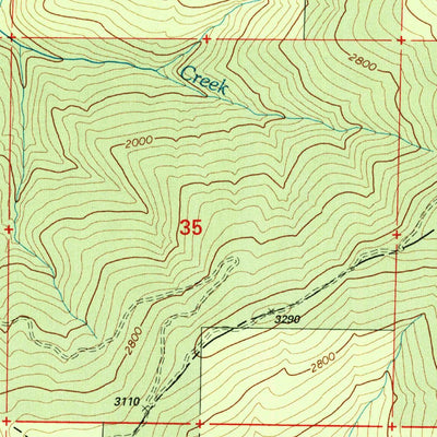 United States Geological Survey Salyer, CA (1997, 24000-Scale) digital map