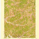 United States Geological Survey Salyersville North, KY (1951, 24000-Scale) digital map