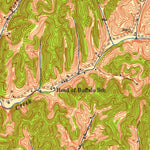 United States Geological Survey Salyersville North, KY (1951, 24000-Scale) digital map
