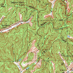 United States Geological Survey Salyersville North, KY (1992, 24000-Scale) digital map