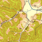 United States Geological Survey Salyersville South, KY (1951, 24000-Scale) digital map
