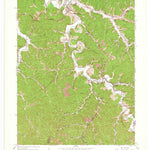 United States Geological Survey Salyersville South, KY (1962, 24000-Scale) digital map