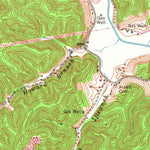 United States Geological Survey Salyersville South, KY (1962, 24000-Scale) digital map