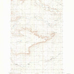 United States Geological Survey Sam George Hill, MT (1985, 24000-Scale) digital map