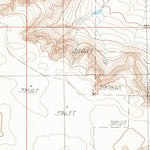 United States Geological Survey Sam George Hill, MT (1985, 24000-Scale) digital map