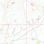 United States Geological Survey Sam Powell Peak, AZ (1969, 24000-Scale) digital map