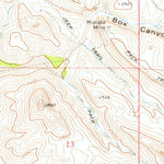 United States Geological Survey Sam Powell Peak, AZ (1969, 24000-Scale) digital map