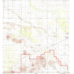 United States Geological Survey Samaniego Hills, AZ (1996, 24000-Scale) digital map