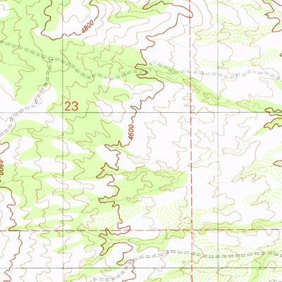 United States Geological Survey Samaniego Peak, AZ (1981, 24000-Scale) digital map