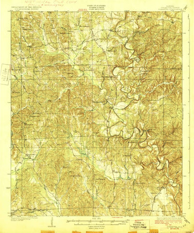 United States Geological Survey Samantha, AL (1928, 62500-Scale) digital map