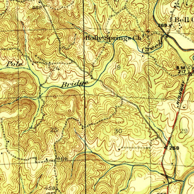 United States Geological Survey Samantha, AL (1928, 62500-Scale) digital map
